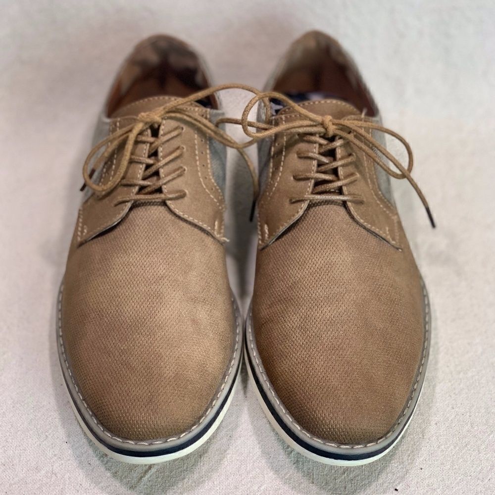 La Milano Canvas Oxfords Mens Size 9.5M - Picture 2 of 16